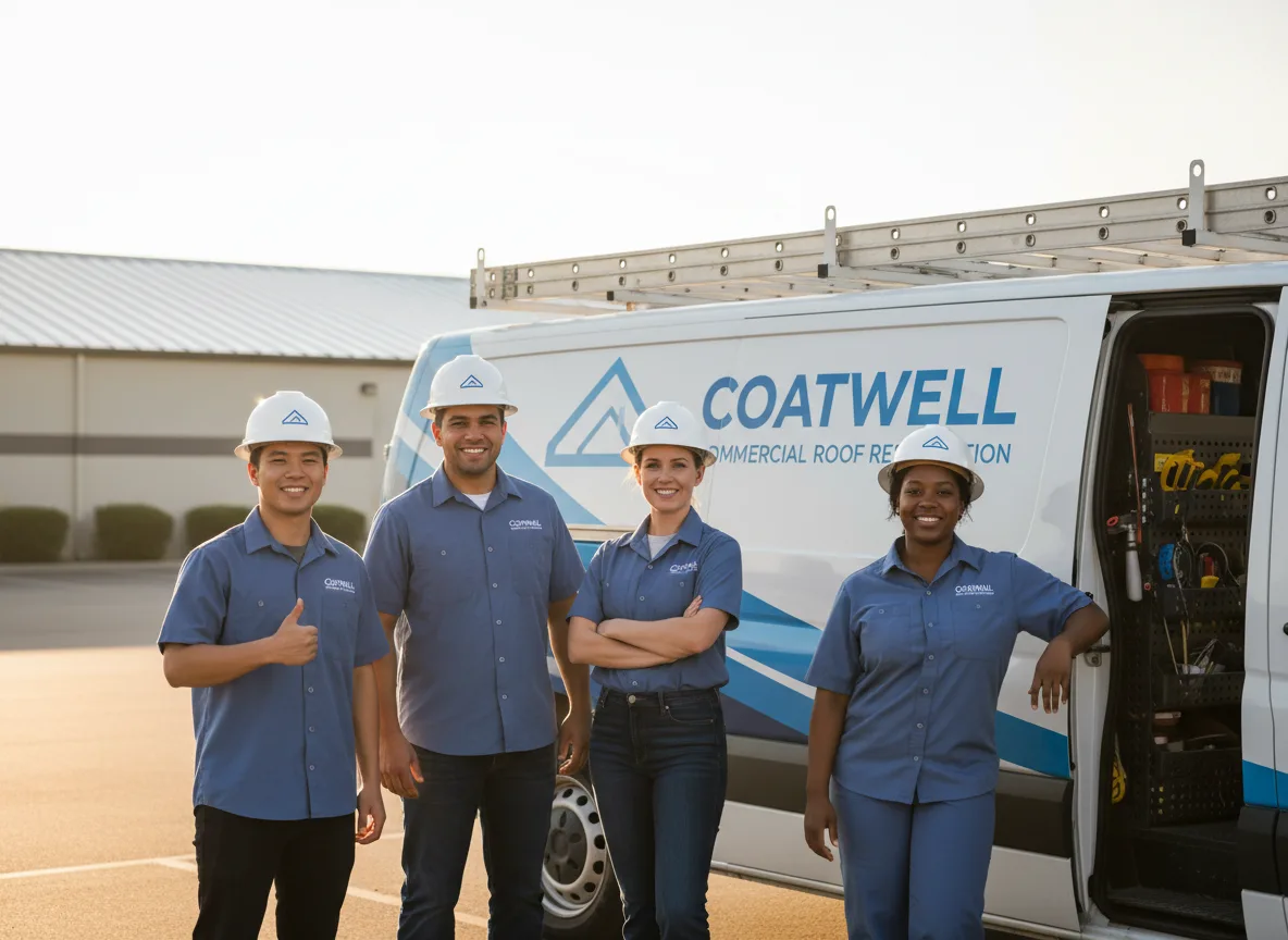 Commercial roof coating company in Elk, WA